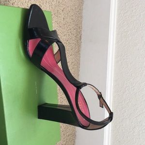 Kate Spade Black High Heel Sandals